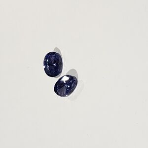 Elegant Blue Gemstone Earrings